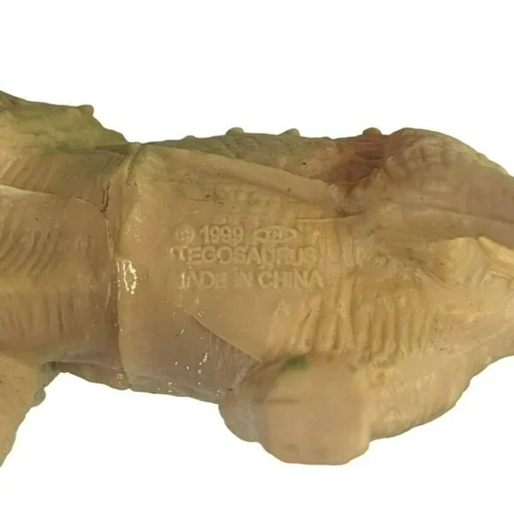 Vintage TM 1997 Tyrannosaurus Rex T-Rex 1999 Stegosaurus Toy Dinosaurs - Picture 4 of 8